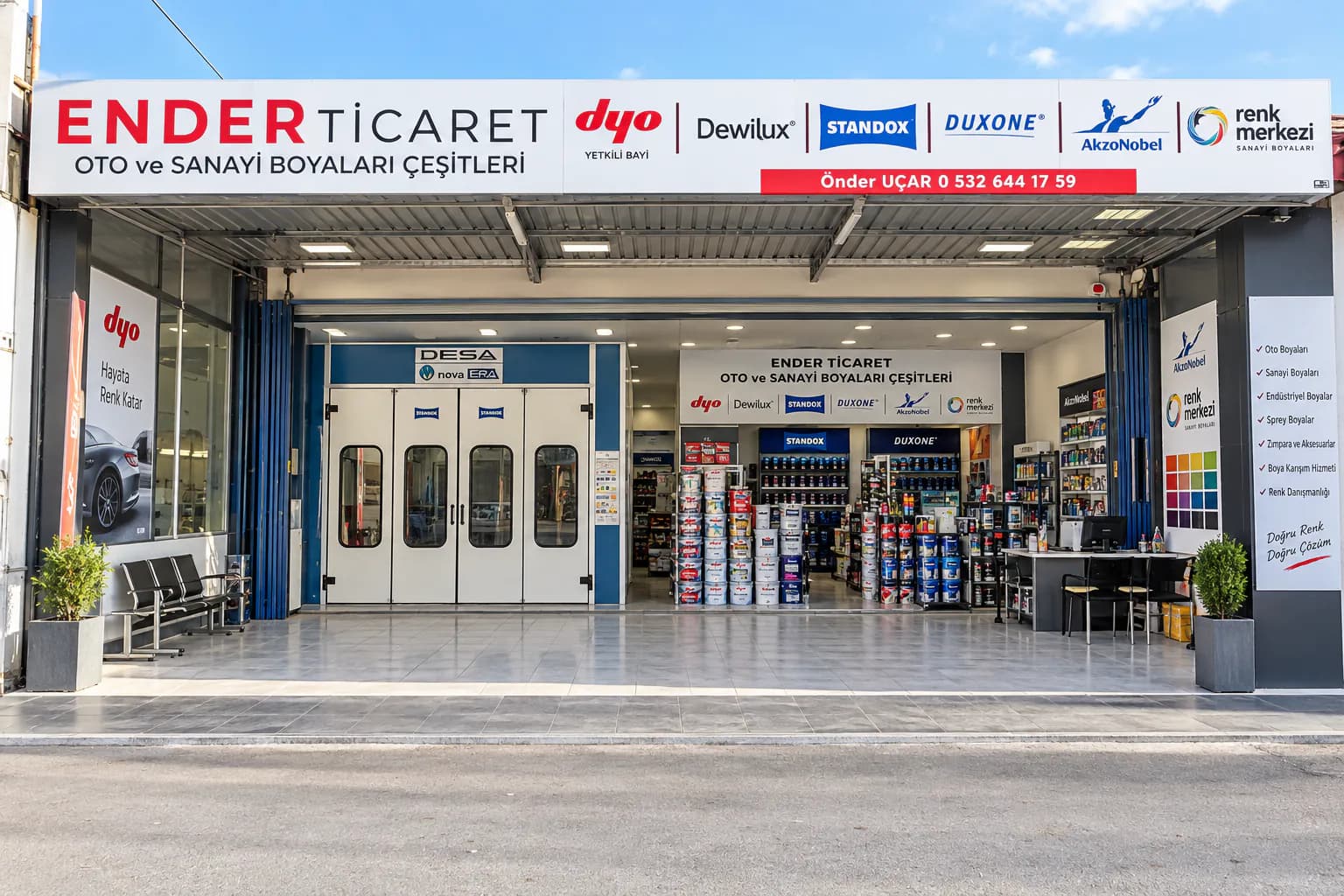 Oto ve Sanayi Boyalarında Güvenilir Çözüm Ortağınız